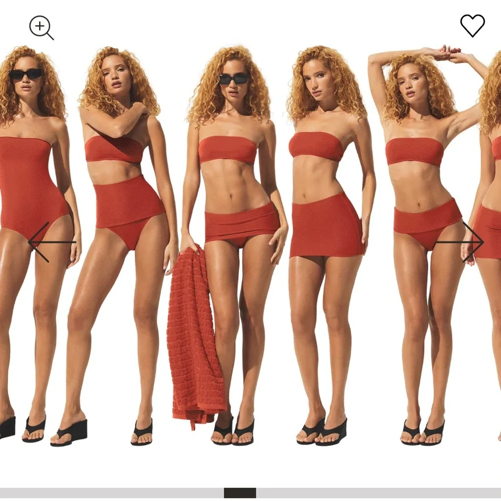 SKIMS classic Swim Convertible Bikini Bottom Size small, SKIMS MULTI WARE SWIM